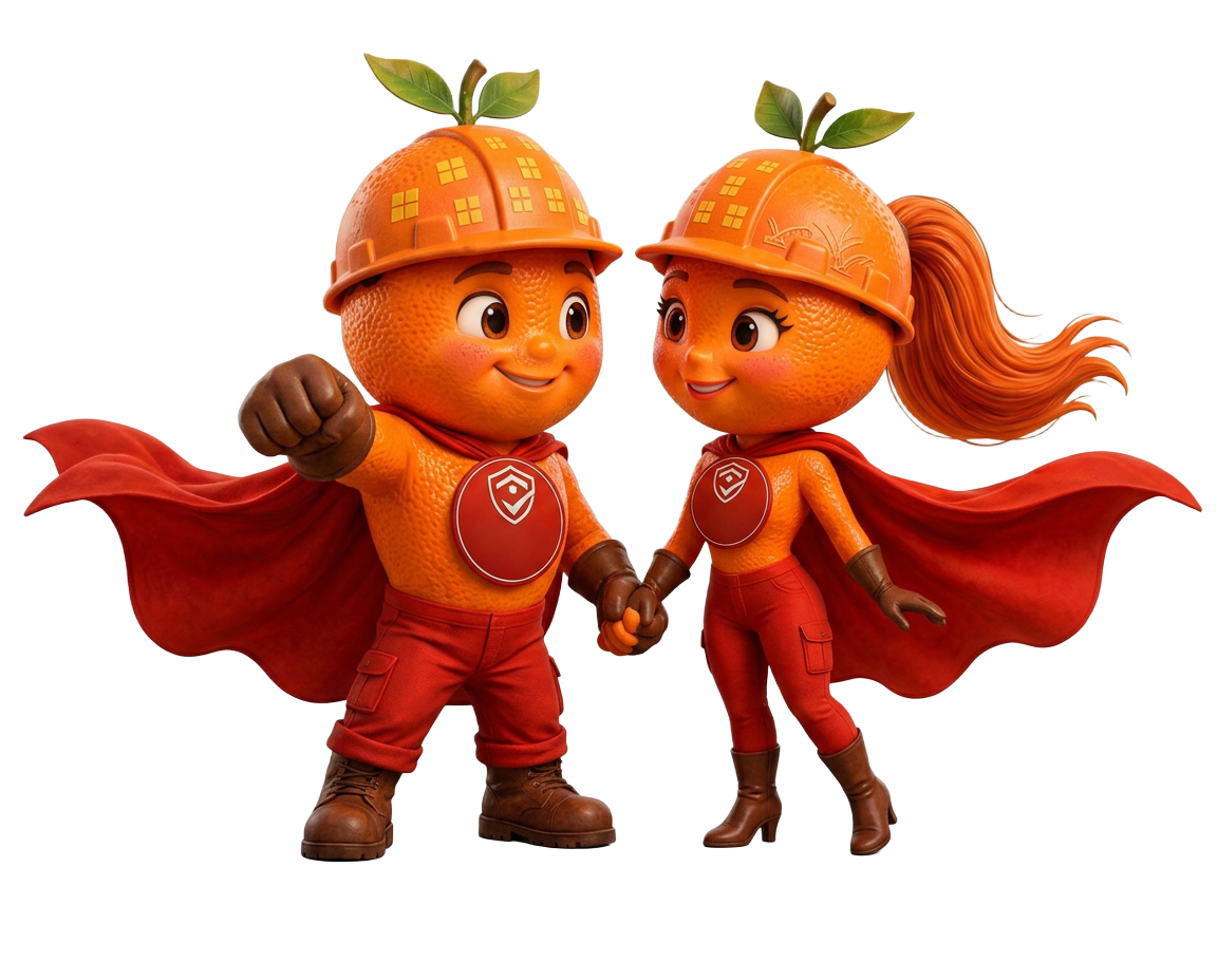 Super Vérif et Verifette, les mascottes officielles de Vérif'Artisan